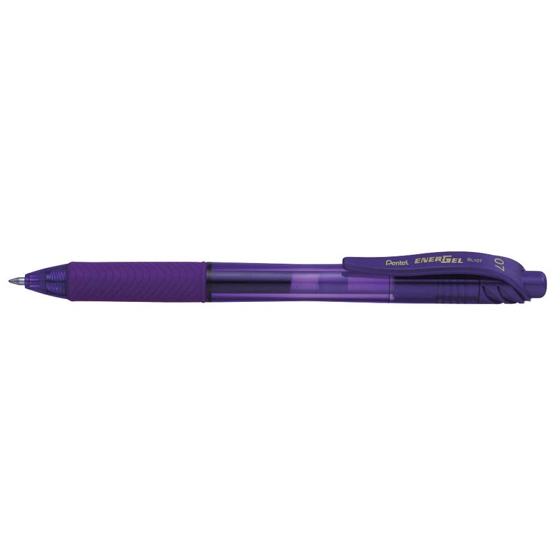 Pentel ENERGEL BL107 Gelschreiber violett 0,35 mm, Schreibfarbe: lila, 1 St.