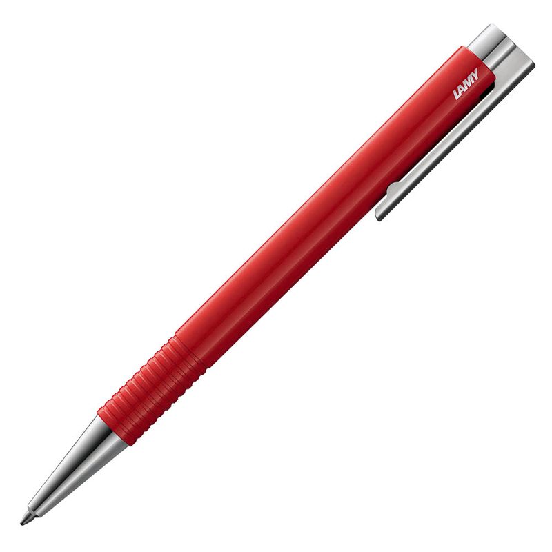 LAMY Kugelschreiber logo M+ rot, Schreibfarbe: blau, 1 St.