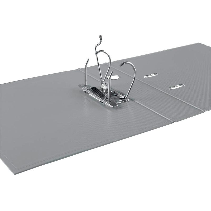 Grüner Balken Ordner schwarz marmoriert Karton 8,0 cm DIN A4