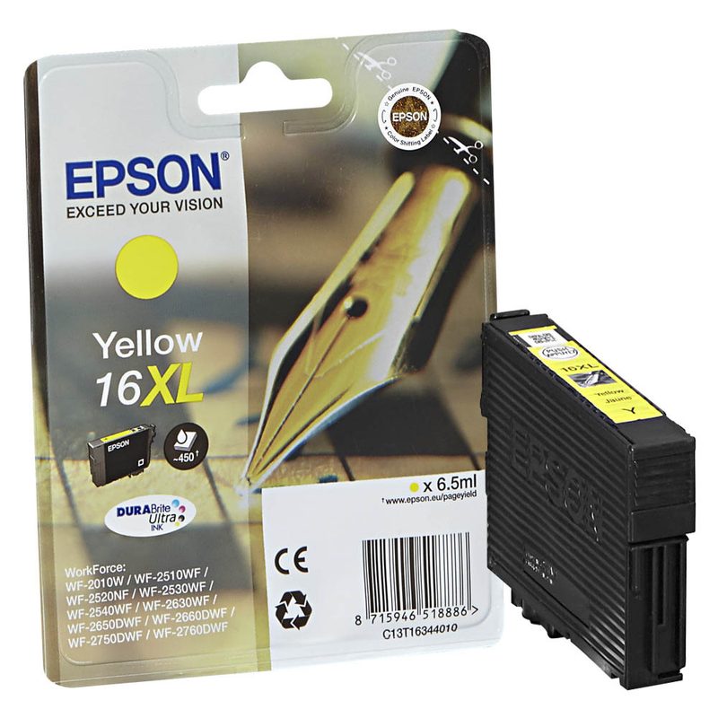 EPSON 16XL / T1634XL gelb Druckerpatrone