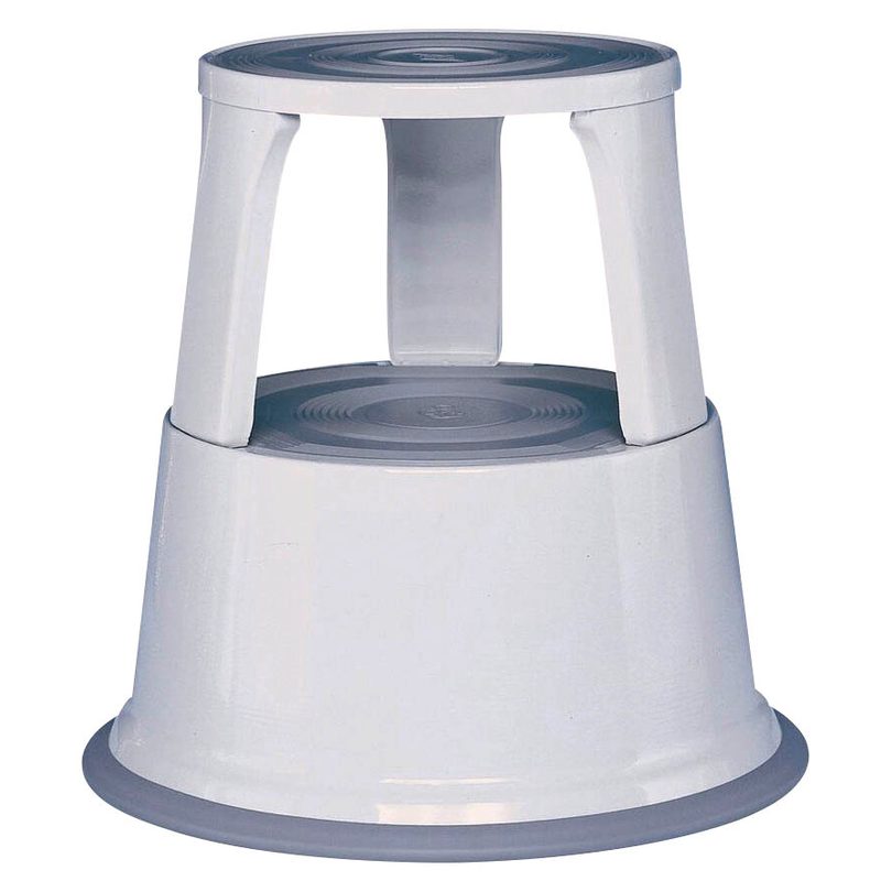 WEDO Rollhocker grau Metall