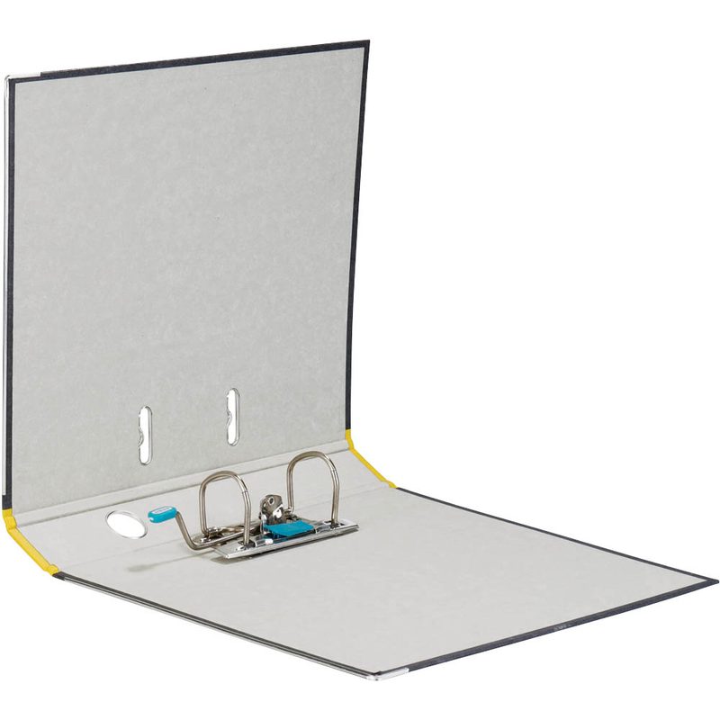 ELBA rado Wolkenmarmor Ordner gelb marmoriert Karton 5,0 cm DIN A4