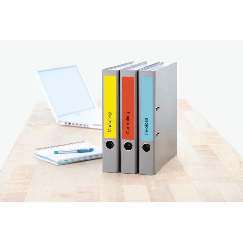 140 HERMA Ordneretiketten 5094 grün