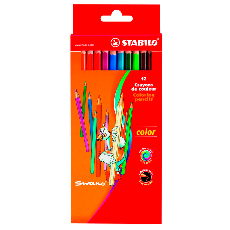 STABILO color Buntstifte farbsortiert, 12 St.