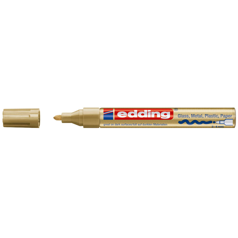 edding 750 Glanz Lackmarker gold 2,0 - 4,0 mm, 1 St.