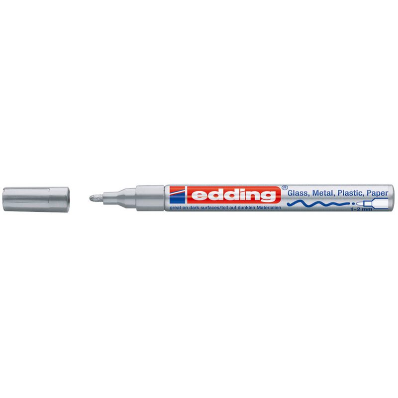 edding 751 creative Lackmarker silber 1,0 - 2,0 mm, 1 St.