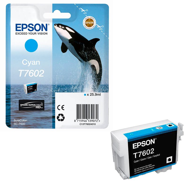 EPSON T7602  cyan Druckerpatrone