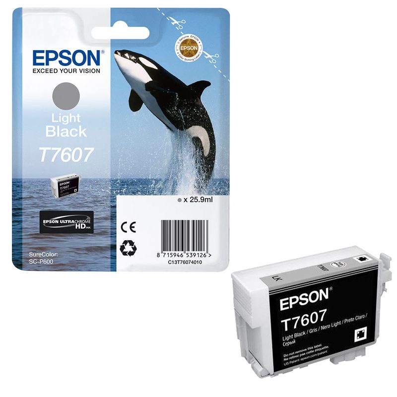 EPSON T7607  light schwarz Druckerpatrone