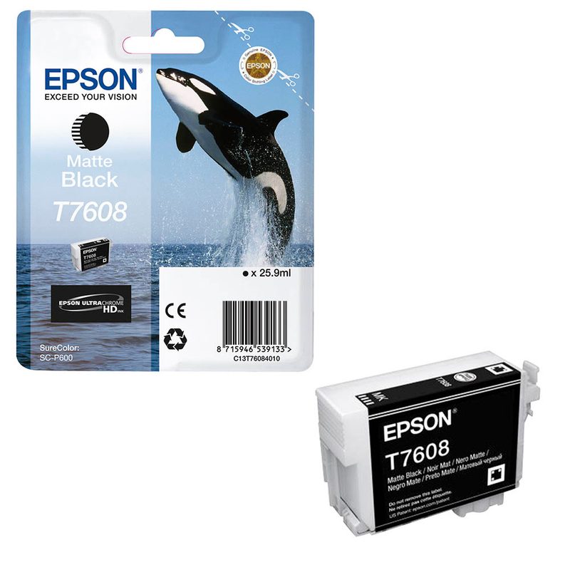 EPSON T7608 matt schwarz Druckerpatrone