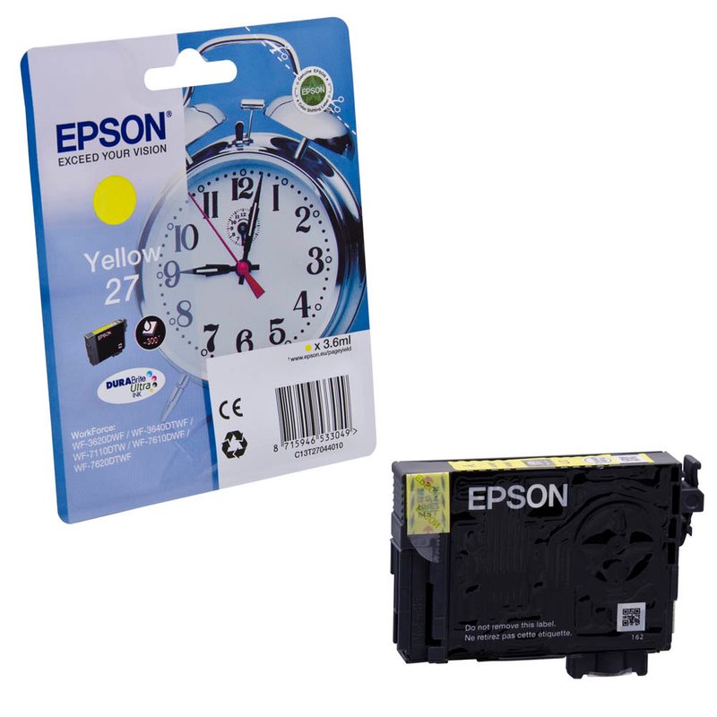 EPSON 27 / T2704  gelb Druckerpatrone
