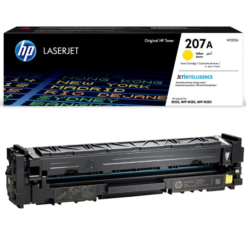 HP 207A (W2212A) gelb Tonerkartusche