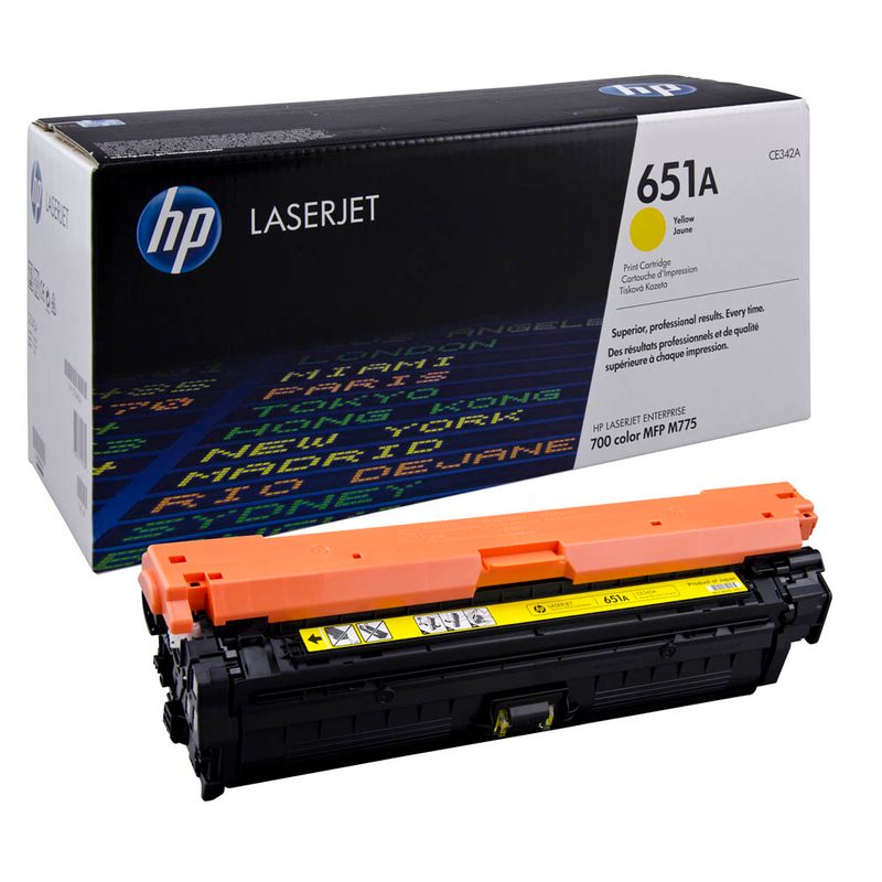 HP 651A (CE342A) gelb Tonerkartusche