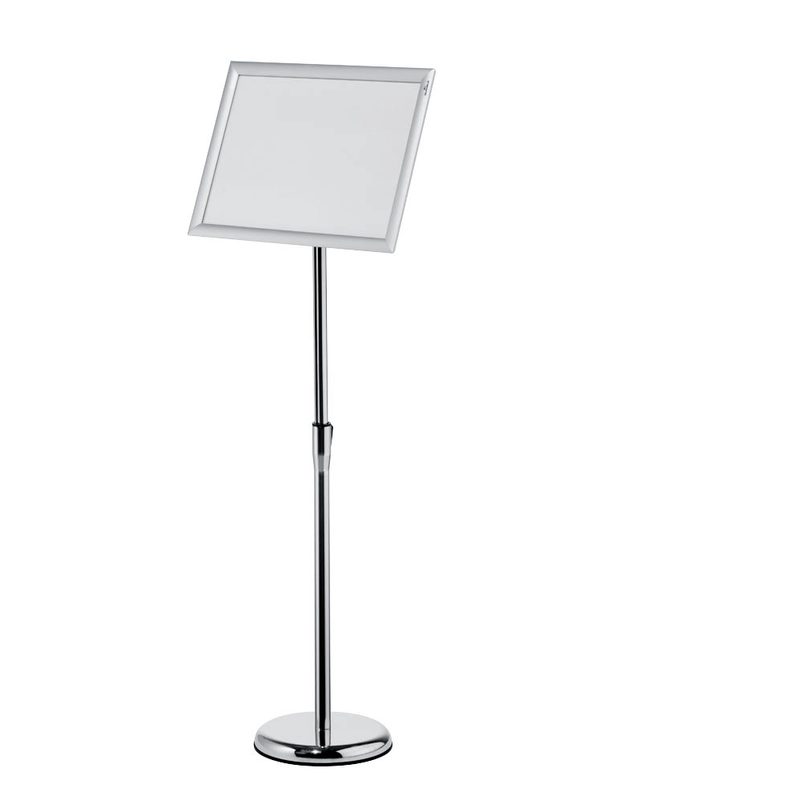 DURABLE Infoständer silber DIN A3