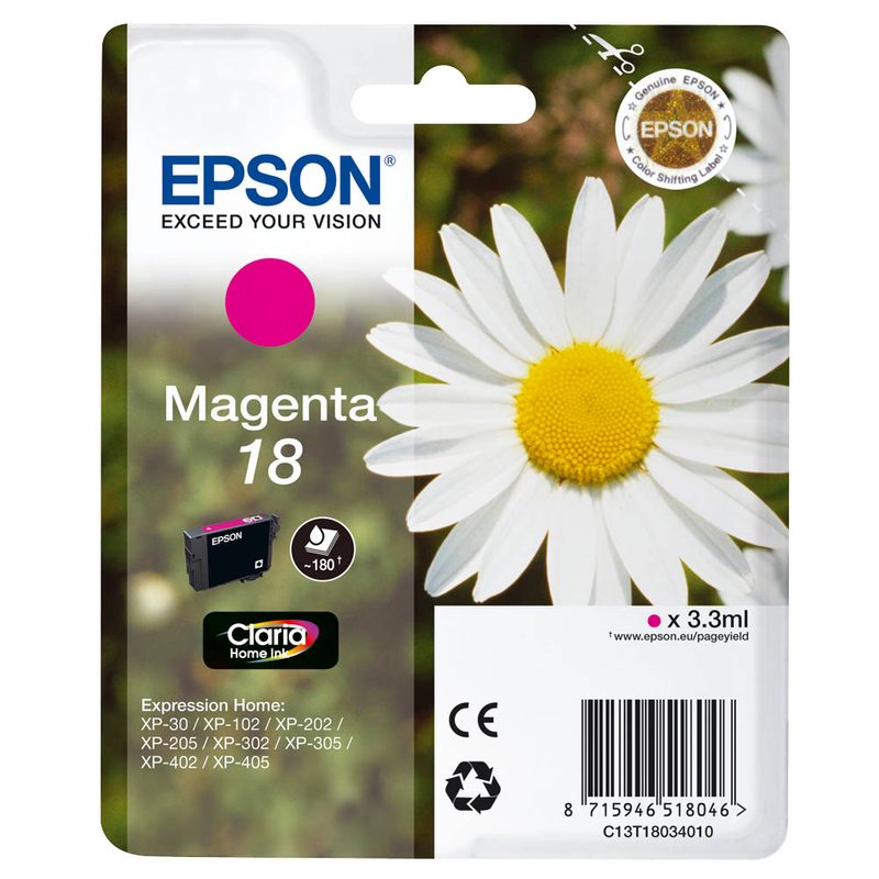 EPSON 18 / T1803 magenta Druckerpatrone