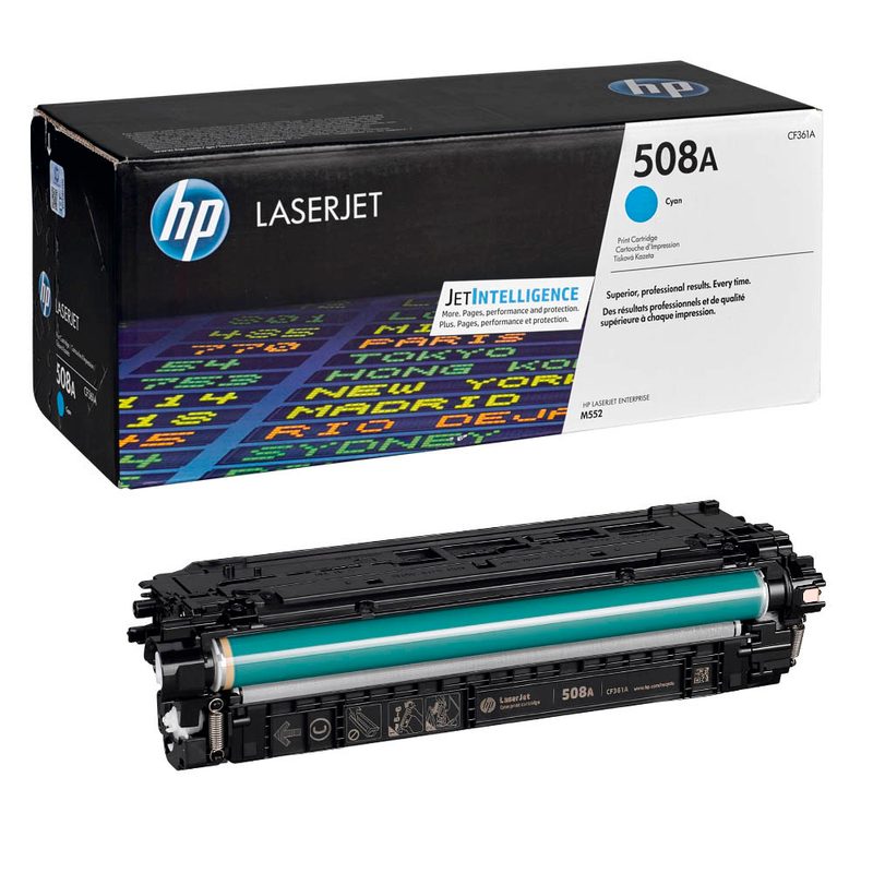 HP 508A (CF361A) cyan Tonerkartusche
