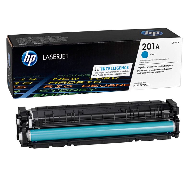 HP 201A (CF401A) cyan Tonerkartusche