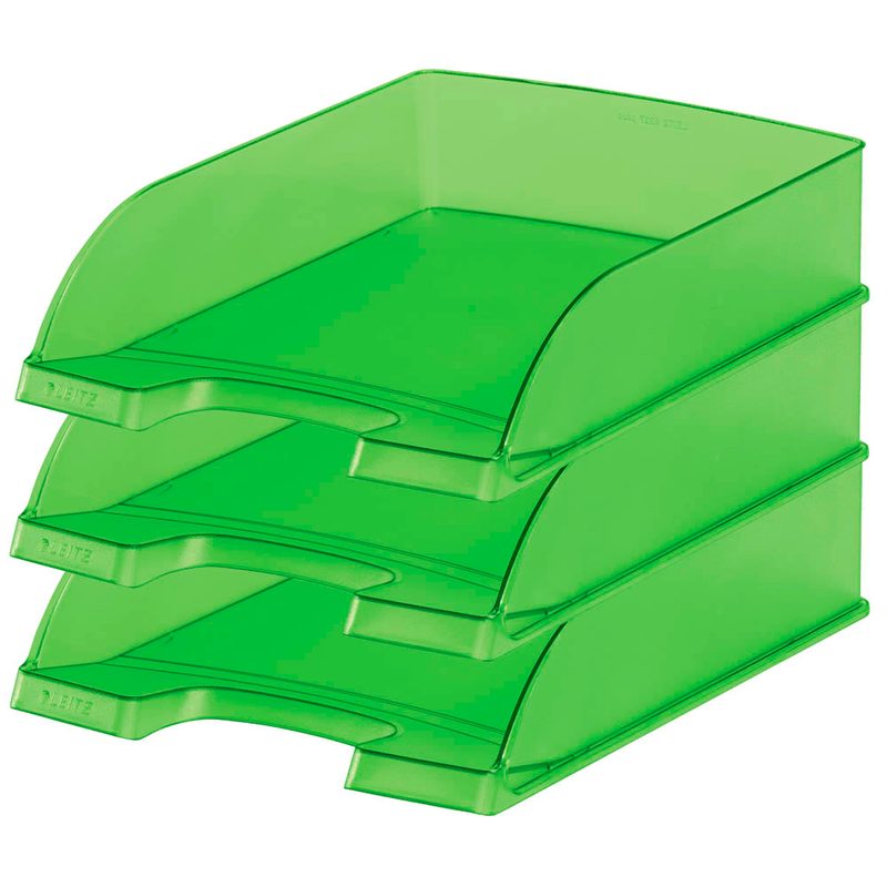 LEITZ Briefablage Plus grün-transparent