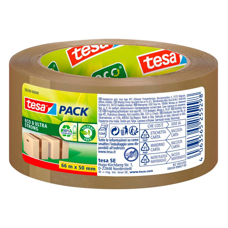tesa Packband tesapack® Eco & Ultra Strong braun 50,0 mm x 66,0 m 1 Rolle