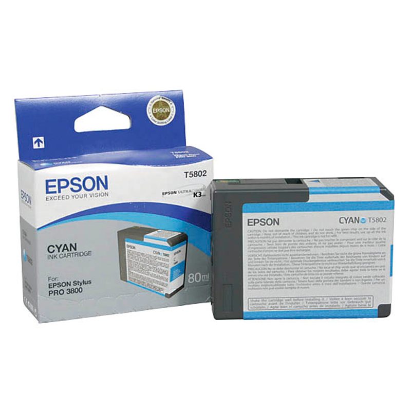 EPSON T5802 cyan Druckerpatrone
