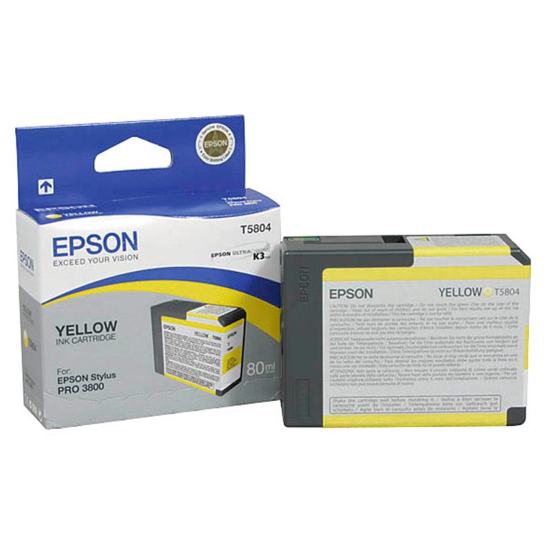 EPSON T5804 gelb Druckerpatrone
