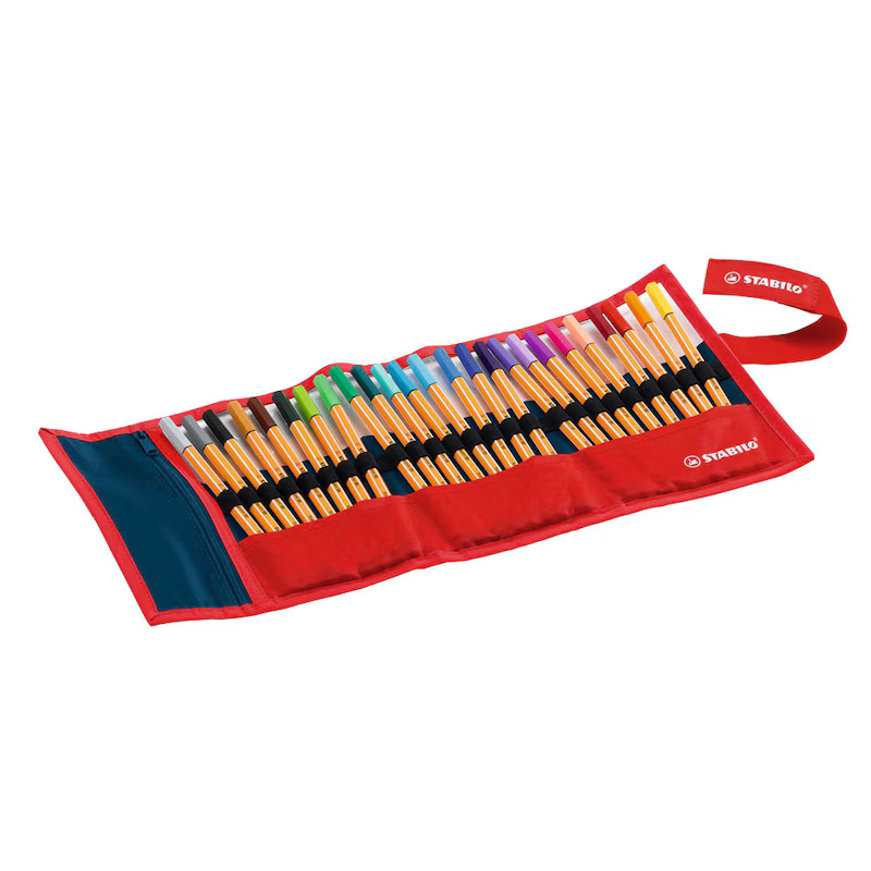 STABILO point 88 Fineliner farbsortiert 0,4 mm, 25 St.