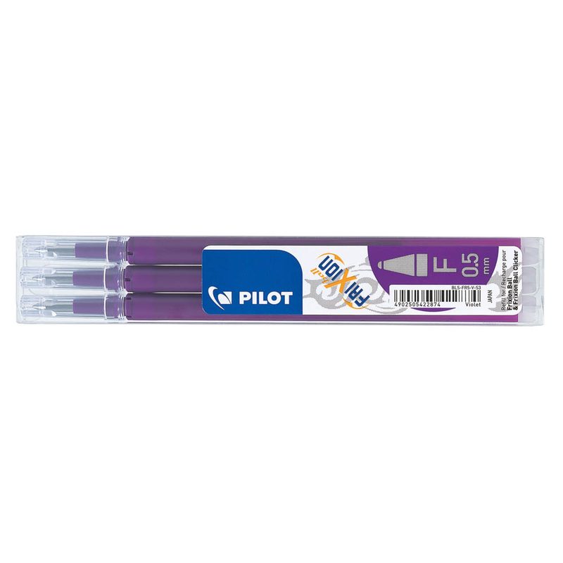 PILOT FRIXION Tintenrollerminen violett 0,3 mm 3 St.