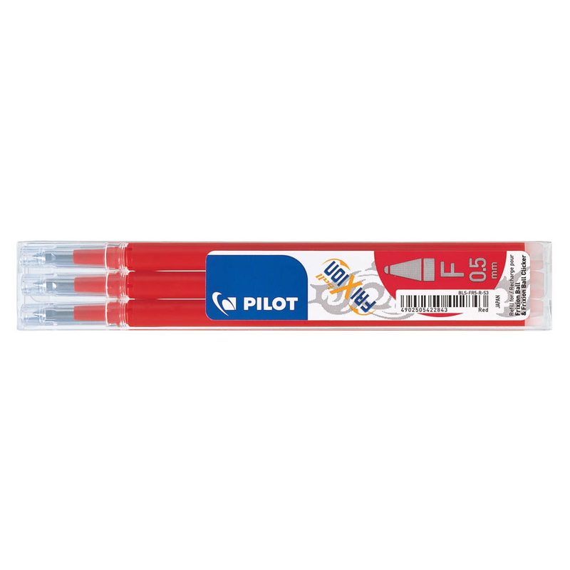 PILOT FRIXION Tintenrollerminen rot 0,3 mm 3 St.