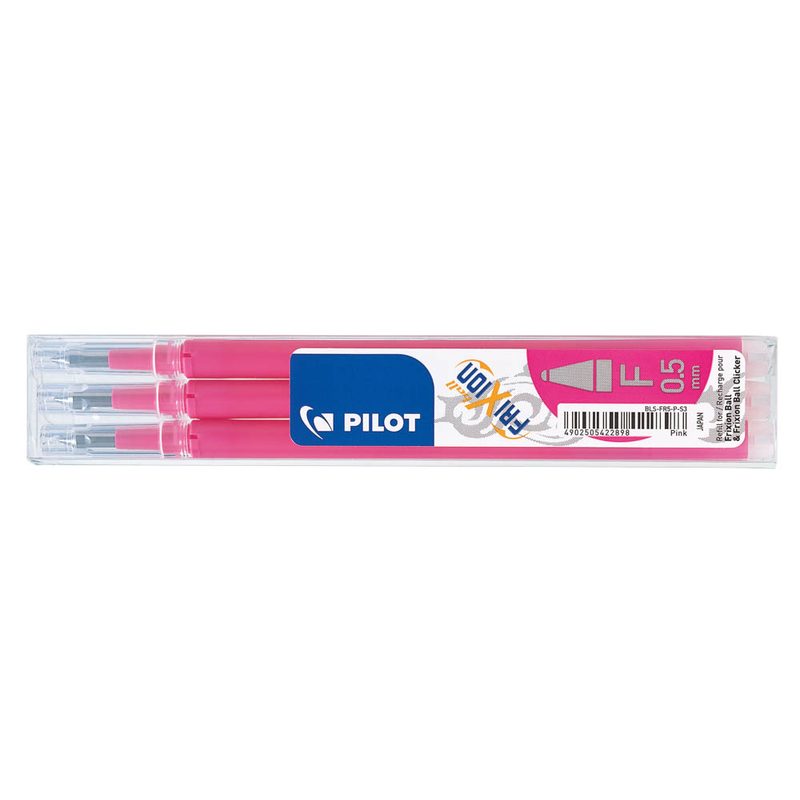 PILOT FRIXION Tintenrollerminen pink 0,3 mm 3 St.