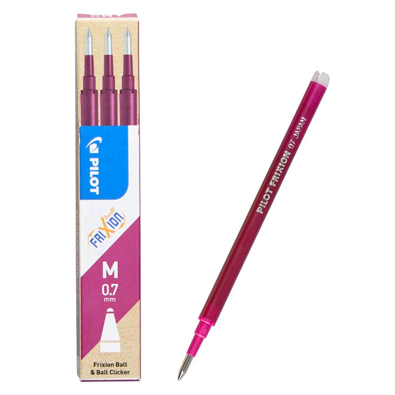 PILOT FRIXION Tintenrollerminen dunkelrot 0,4 mm 3 St.