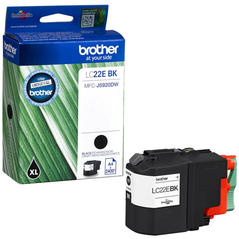 brother LC-22EBK  schwarz Druckerpatrone