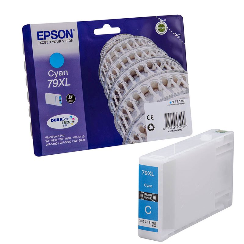 EPSON 79XL / T7902XL  cyan Druckerpatrone