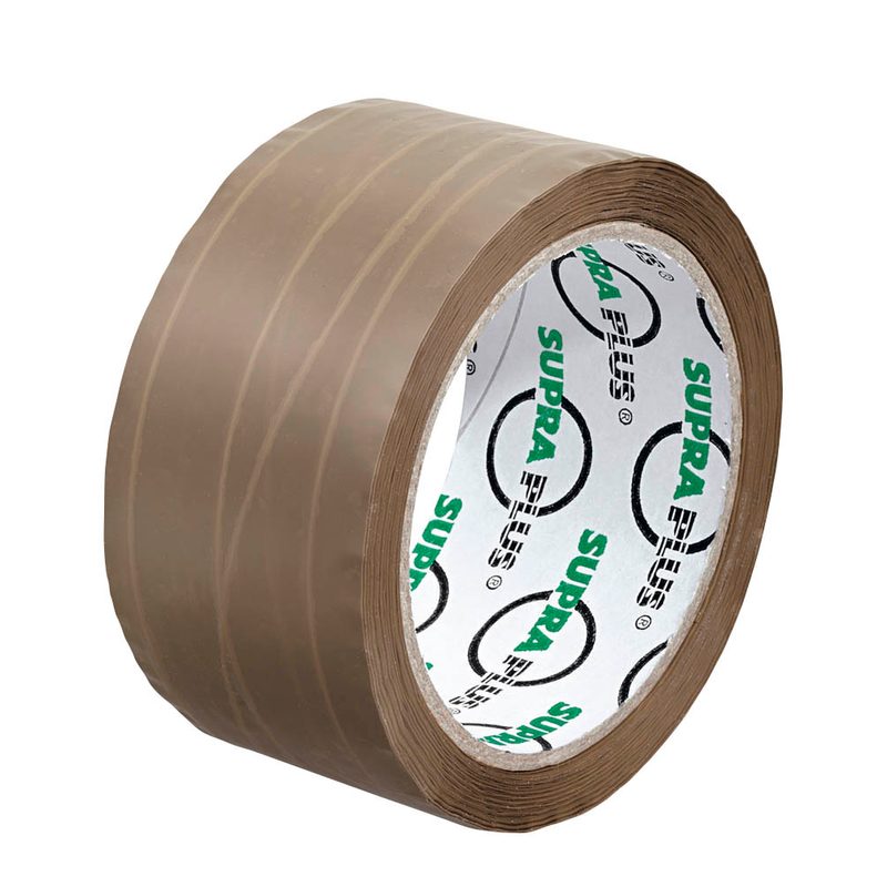 SUPRA Packband SUPRAPLUS fadenverstärkt braun 50,0 mm x 50,0 m 1 Rolle