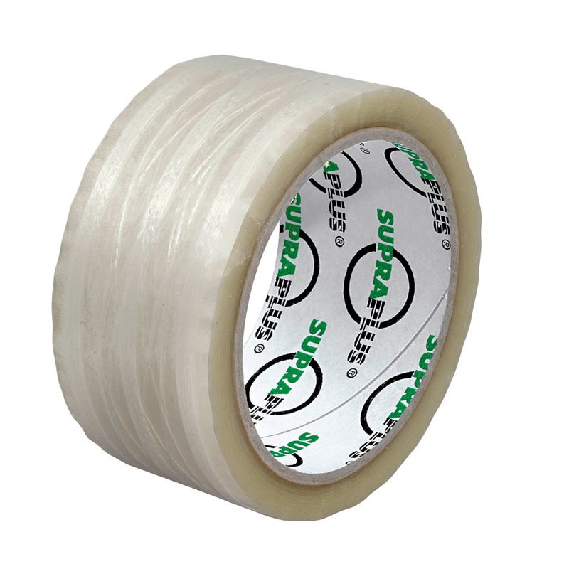 SUPRA Packband SUPRAPLUS fadenverstärkt transparent 50,0 mm x 50,0 m 1 Rolle