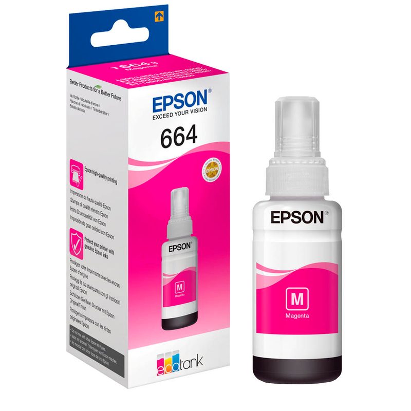 EPSON T6643 magenta Tintenflasche