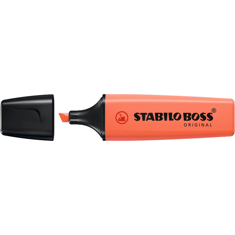STABILO BOSS ORIGINAL Textmarker rot, 1 St.
