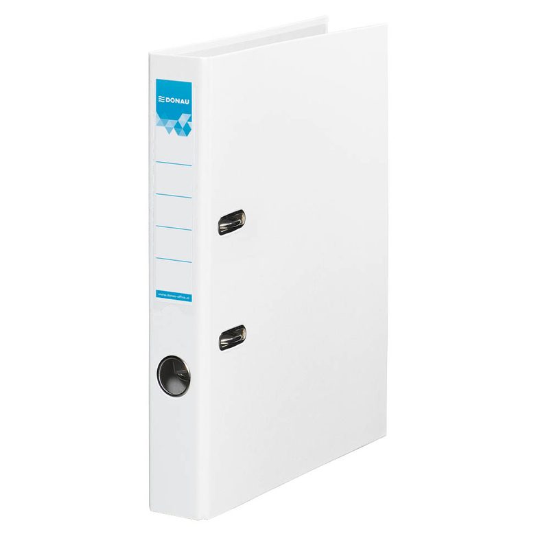 DONAU Klassik Ordner weiß Karton 7,5 cm DIN A4