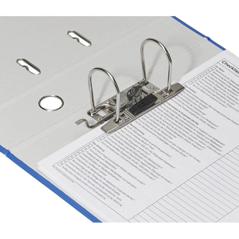 DONAU Klassik Ordner blau Karton 5,0 cm DIN A4