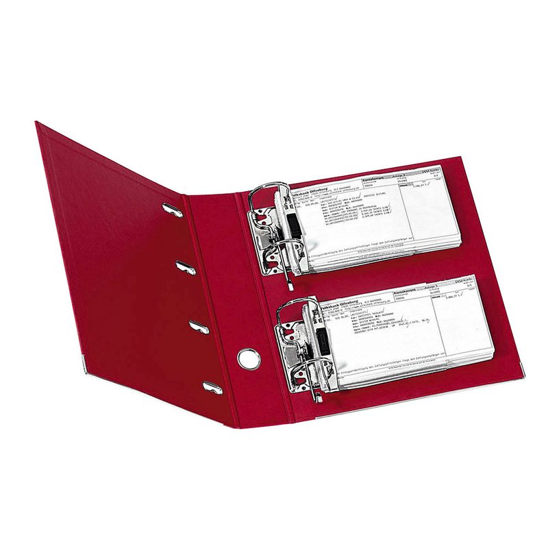 ELBA Doppelordner rot Kunststoff 7,5 cm