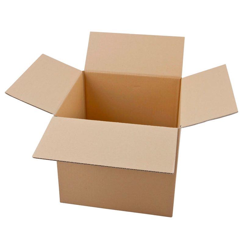 20 Nestler Wellpapp-Faltkartons 1-wellig braun 33,0 x 29,0 x 31,7 cm Außenmaß