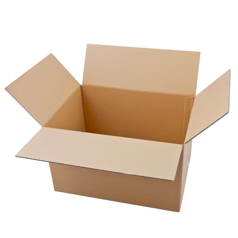 20 Nestler Wellpapp-Faltkartons 1-wellig braun 44,3 x 32,3 x 27,8 cm Außenmaß