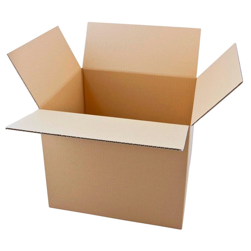 20 Nestler Wellpapp-Faltkartons 1-wellig braun 39,0 x 33,0 x 33,7 cm Außenmaß