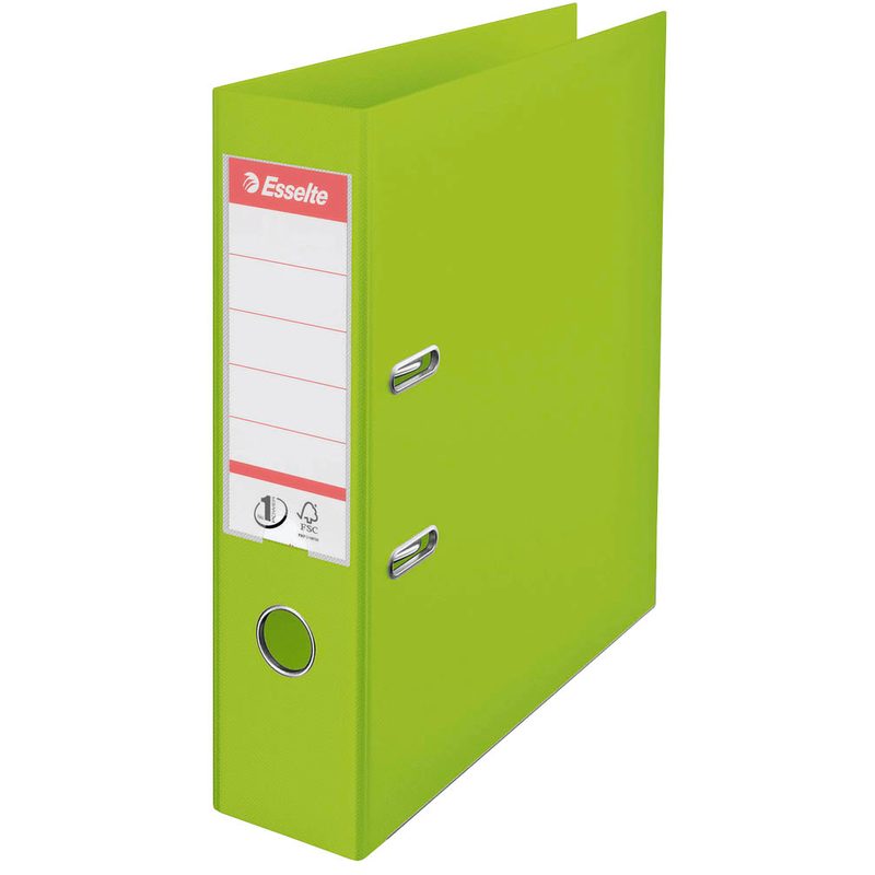 Esselte No.1 POWER Ordner hellgrün Kunststoff 7,5 cm DIN A4