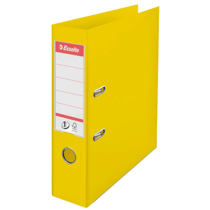 Esselte No.1 POWER Ordner intensiv-gelb Kunststoff 7,5 cm DIN A4