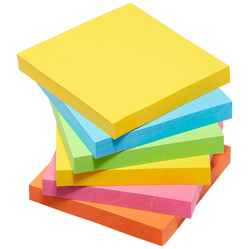 Post-it® Super Sticky Carnival Haftnotizen extrastark 6546SR farbsortiert, 6 Blöcke