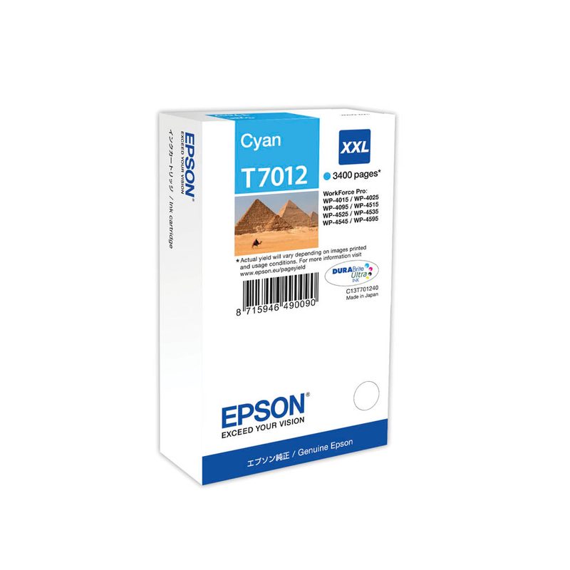 EPSON T7012  cyan Druckerpatrone
