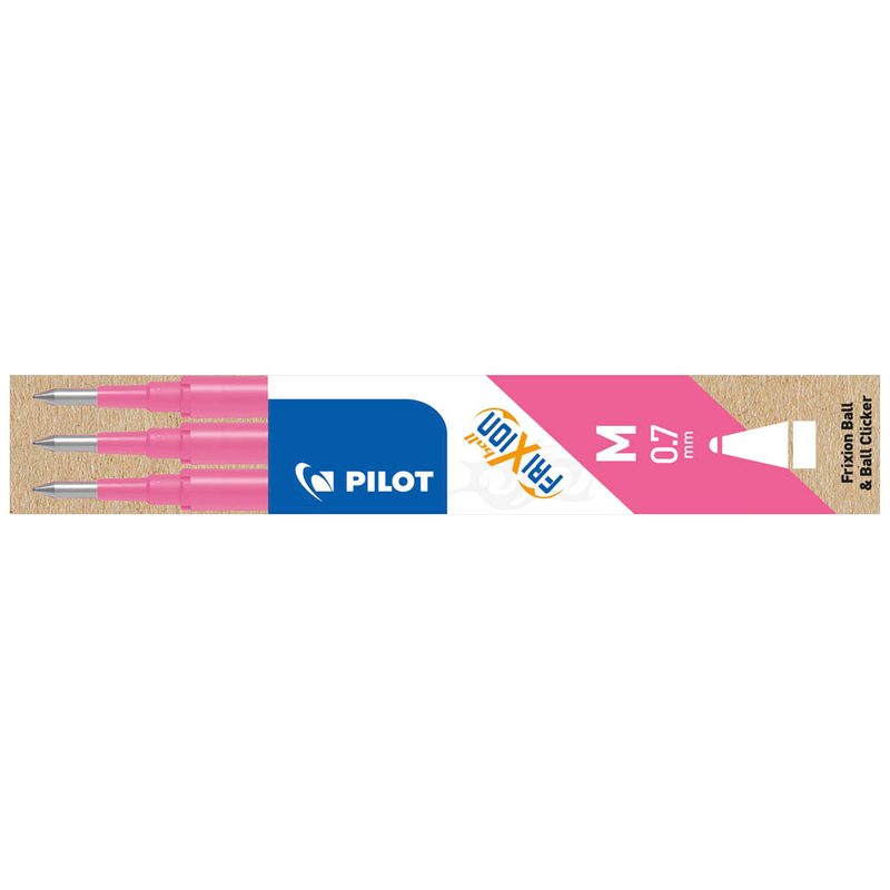 PILOT FRIXION Tintenrollerminen pink 0,4 mm 3 St.