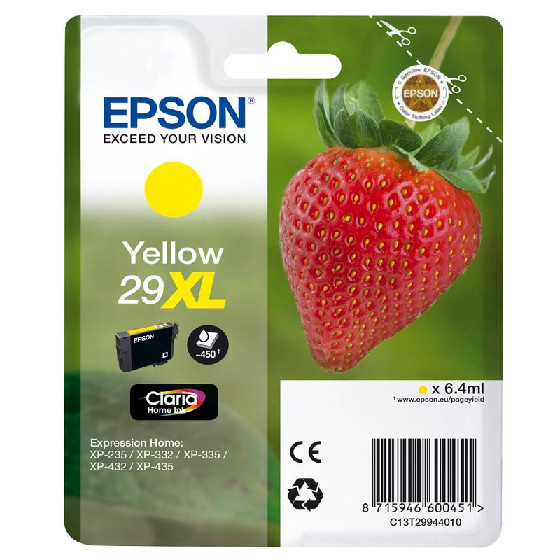 EPSON 29XL / T2994XL gelb Druckerpatrone