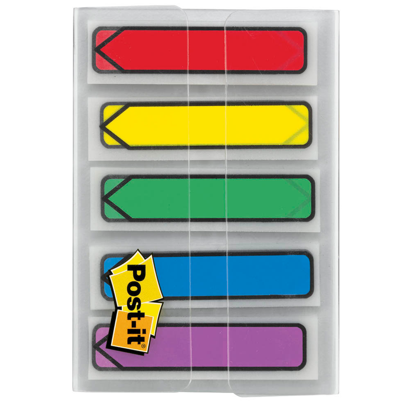 Post-it® Mini Haftmarker farbsortiert 5x 20 Streifen