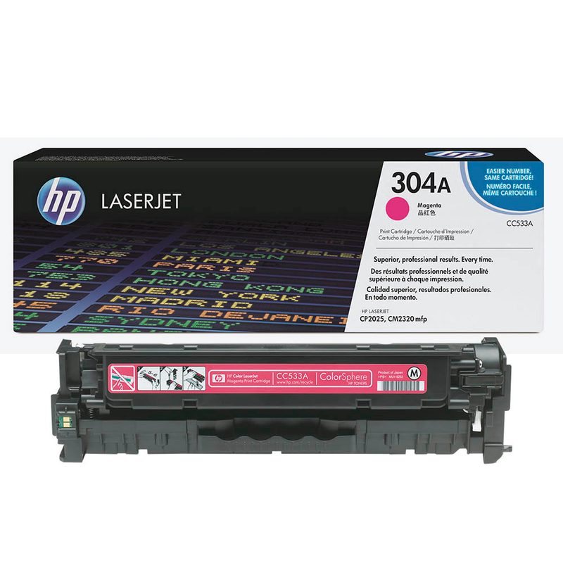 HP 304A (CC533A) magenta Tonerkartusche