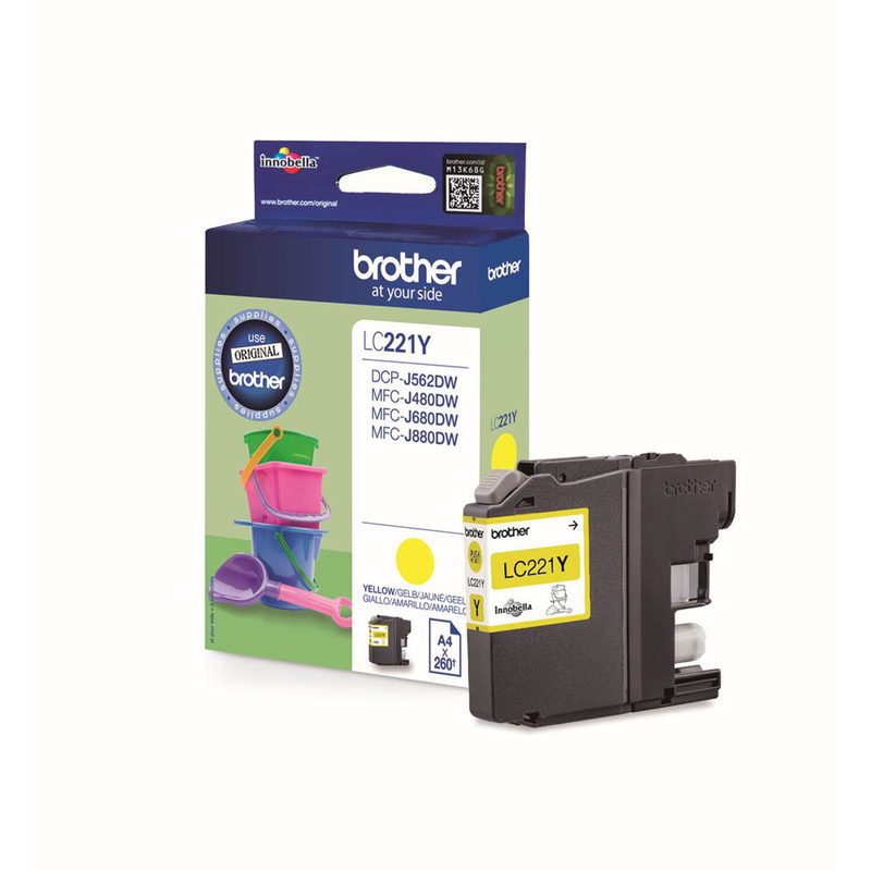 brother LC-221Y  gelb Druckerpatrone